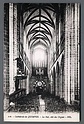 V1916 CATHEDRALE DE QUIMPER 29 LA NEF COTES DES ORGUES FP